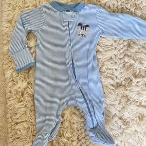 Carters pajama baby boy onesie